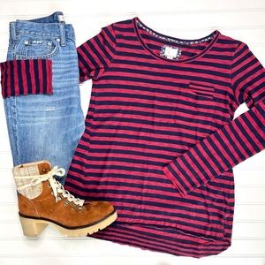 Postmark by Anthropologie Striped Tee | size S